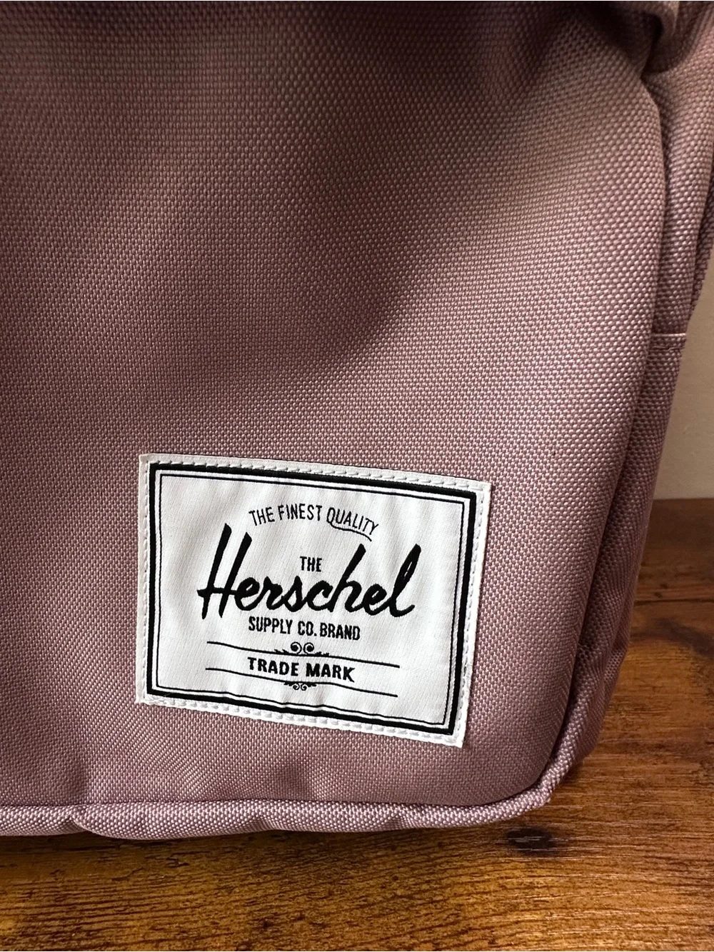 Herschel Supply Co Nova Backpack Ash Rose Pink Mauve Dual Top Handle Daypack
